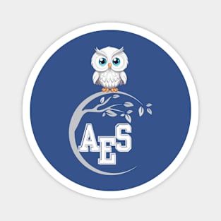 AES corner logo Magnet